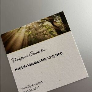 Therapeutic Connection Business Card